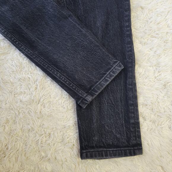 Reformation Button Fly Skinny Jeans Black 27 - Picture 5 of 8